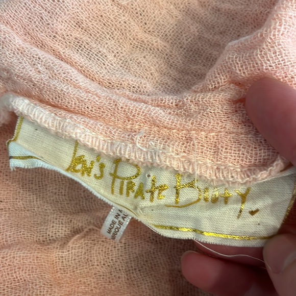 Free People x Jen’s Pirate Booty Romper Pink S NWOT - Picture 8 of 12